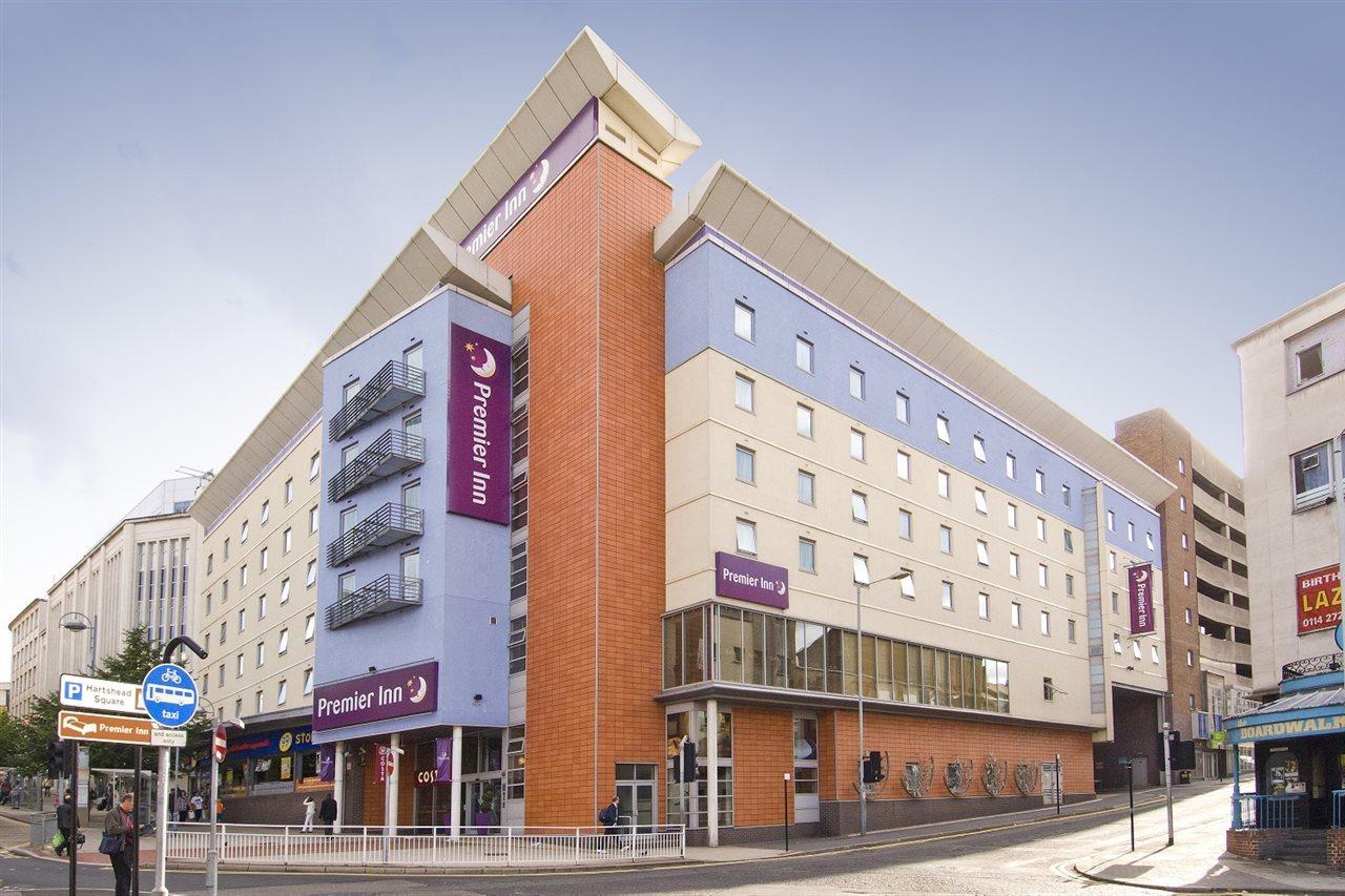 Premier Inn Sheffield City Centre Buitenkant foto